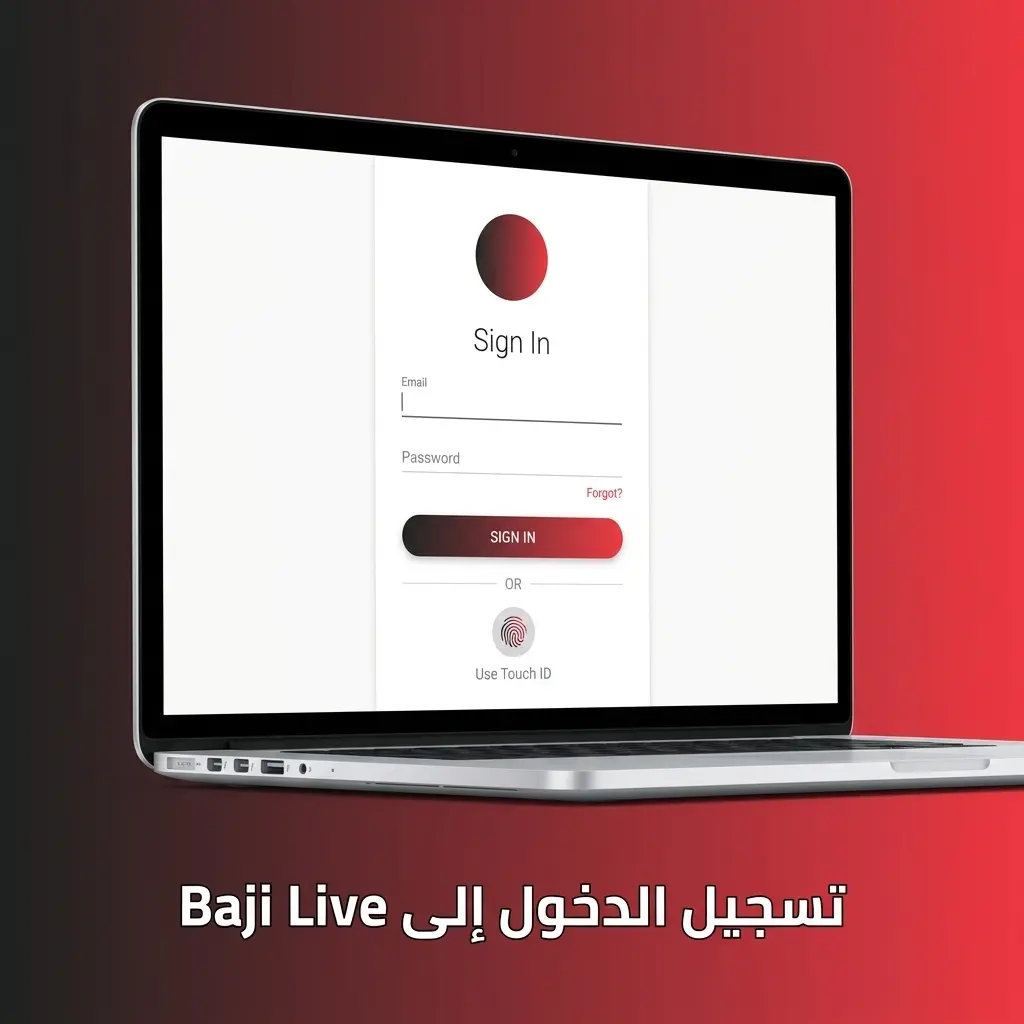 خطوات تسجيل الدخول إلى Baji Live باستخدام البريد الإلكتروني وكلمة المرور